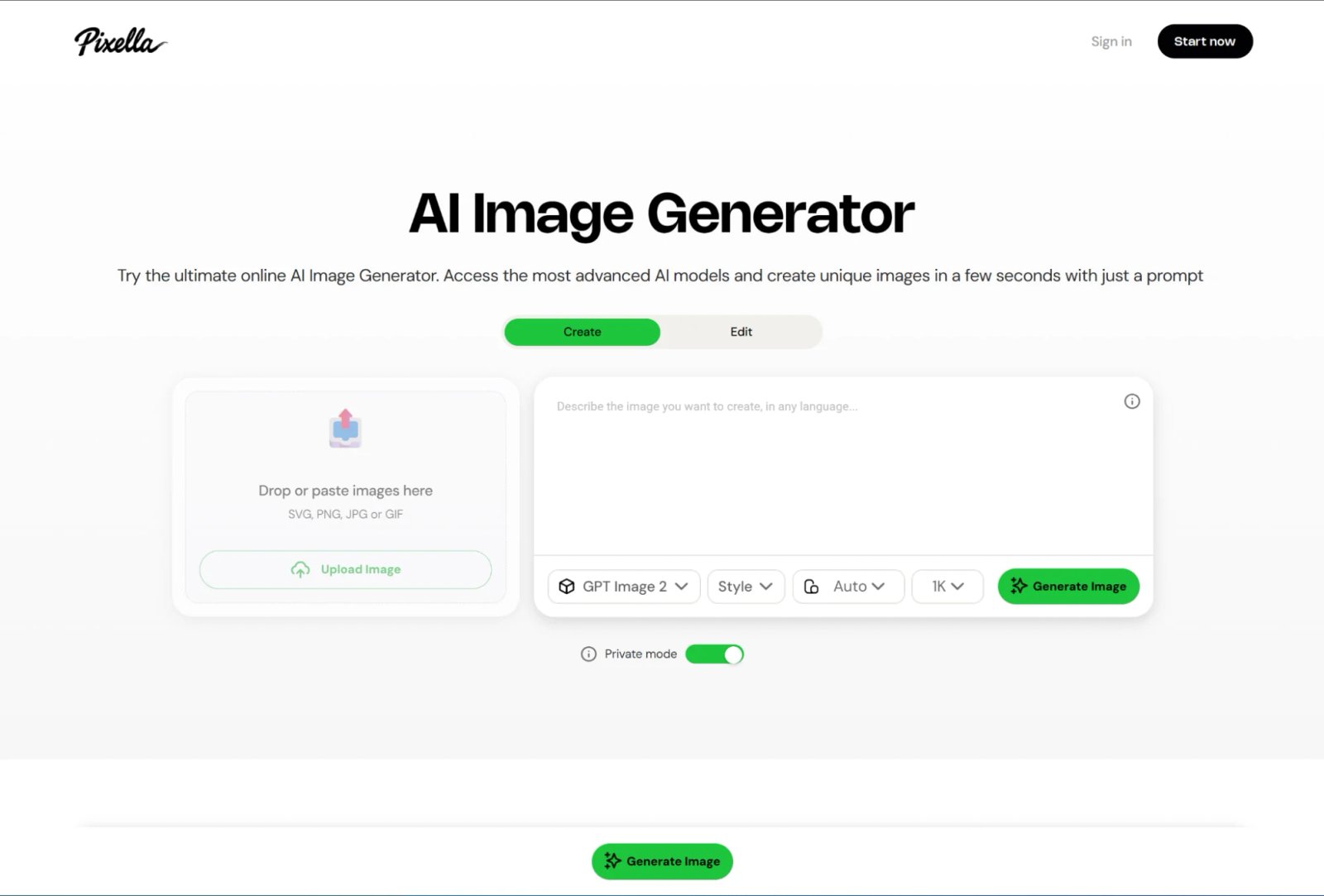 ai image generation