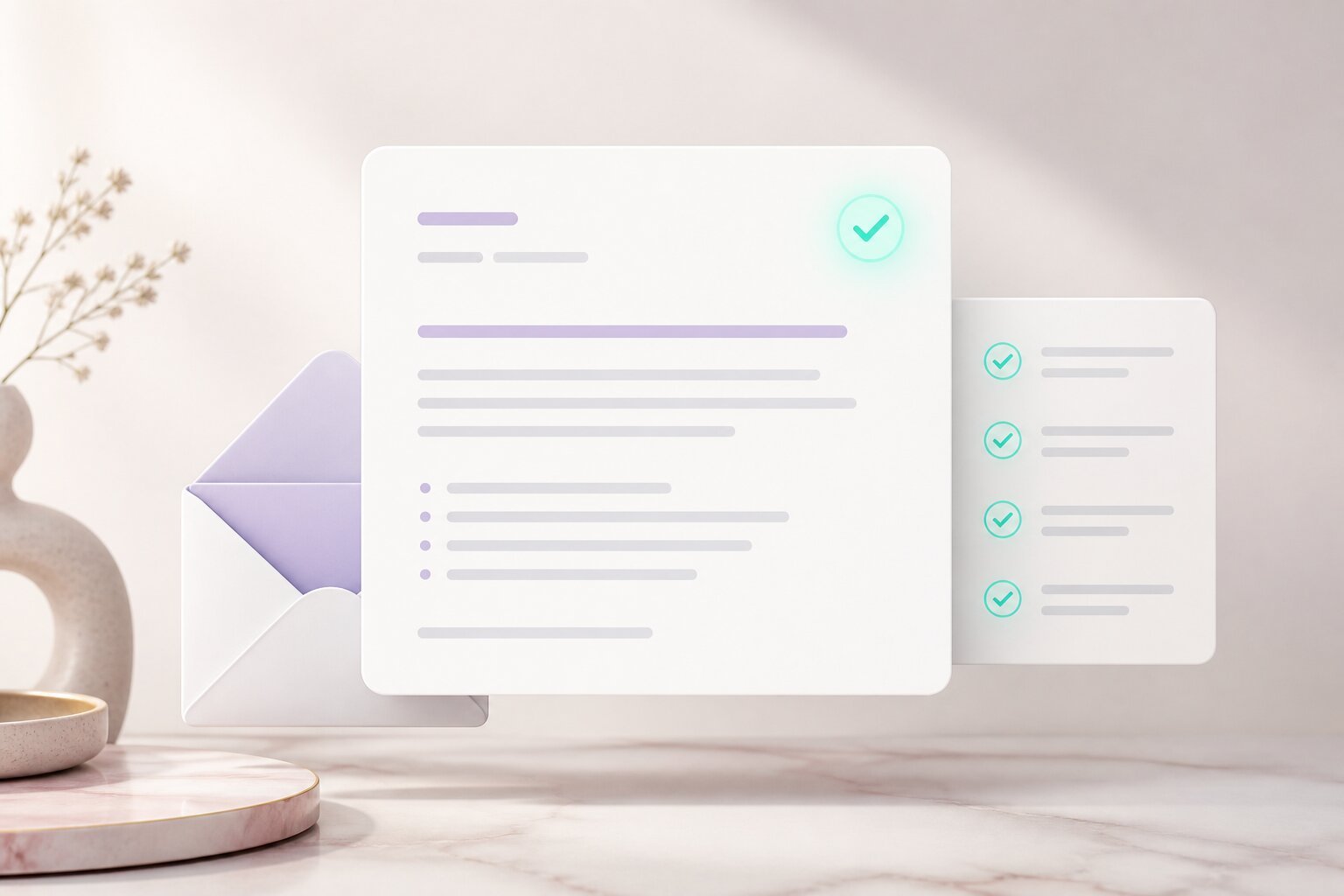 Comunicación de seguimiento, lista para enviar