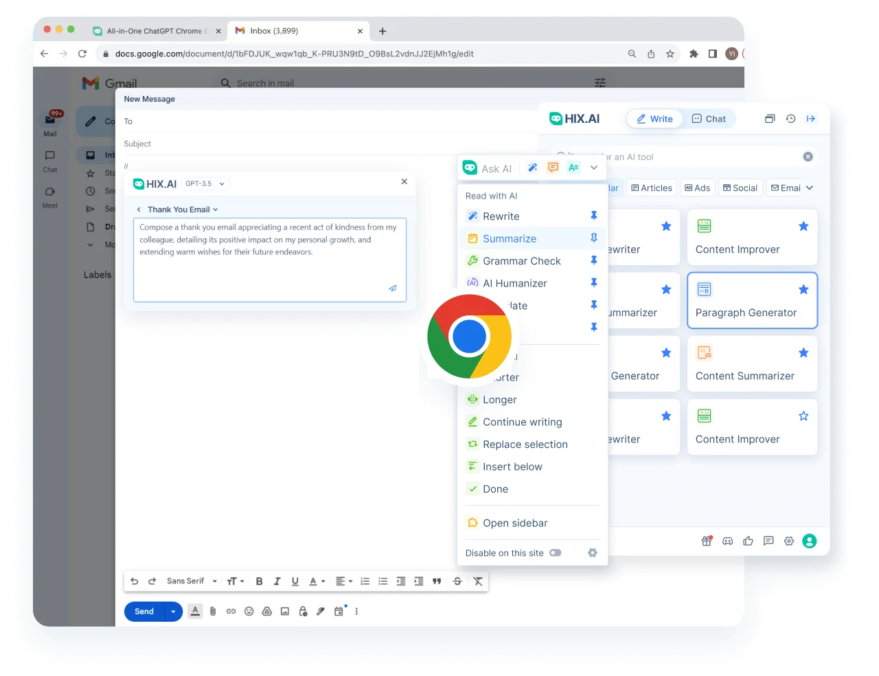 Chromeでの書き込みを<span class="text-[#00D3B6]">これまで以上に高速</span>化