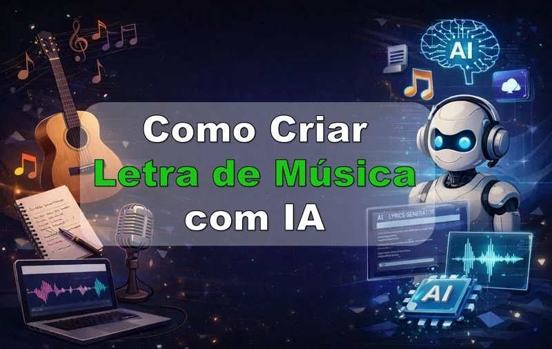 Como criar letra de música com IA rapidamente?