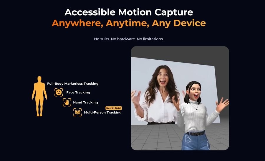 Criar animação 3D com DeepMotion