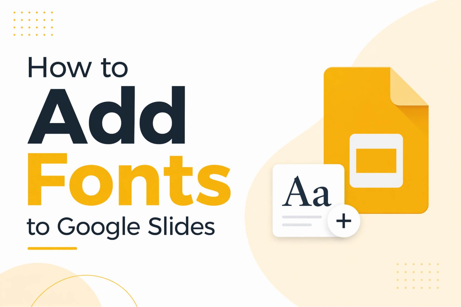 How to Add Fonts to Google Slides