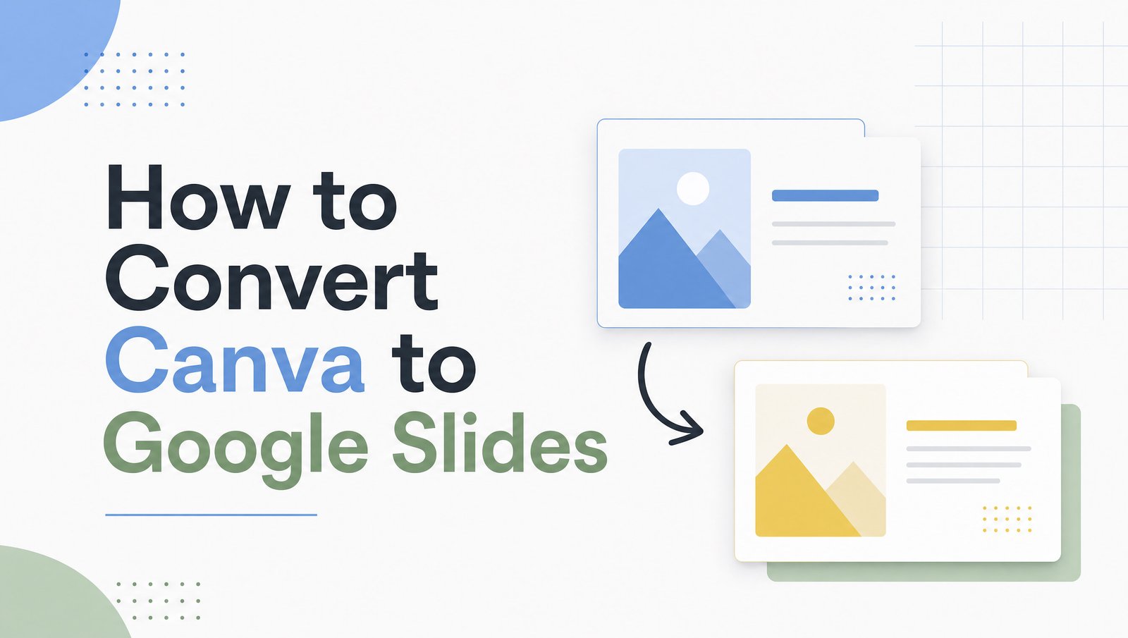 Hoe converteer je Canva naar Google Slides?