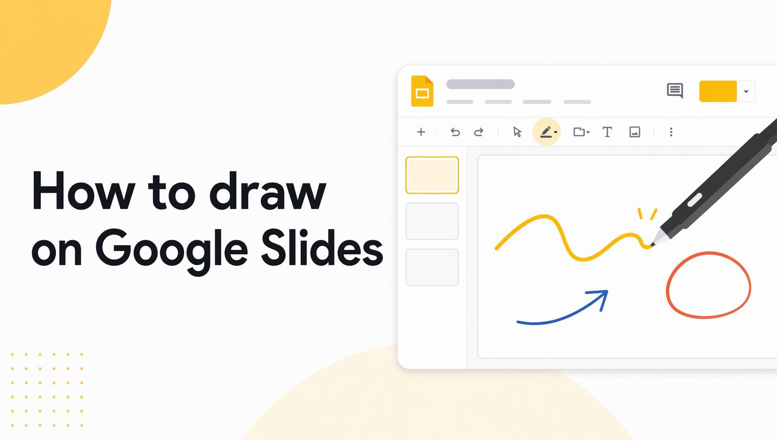 How to Draw on Google Slides?