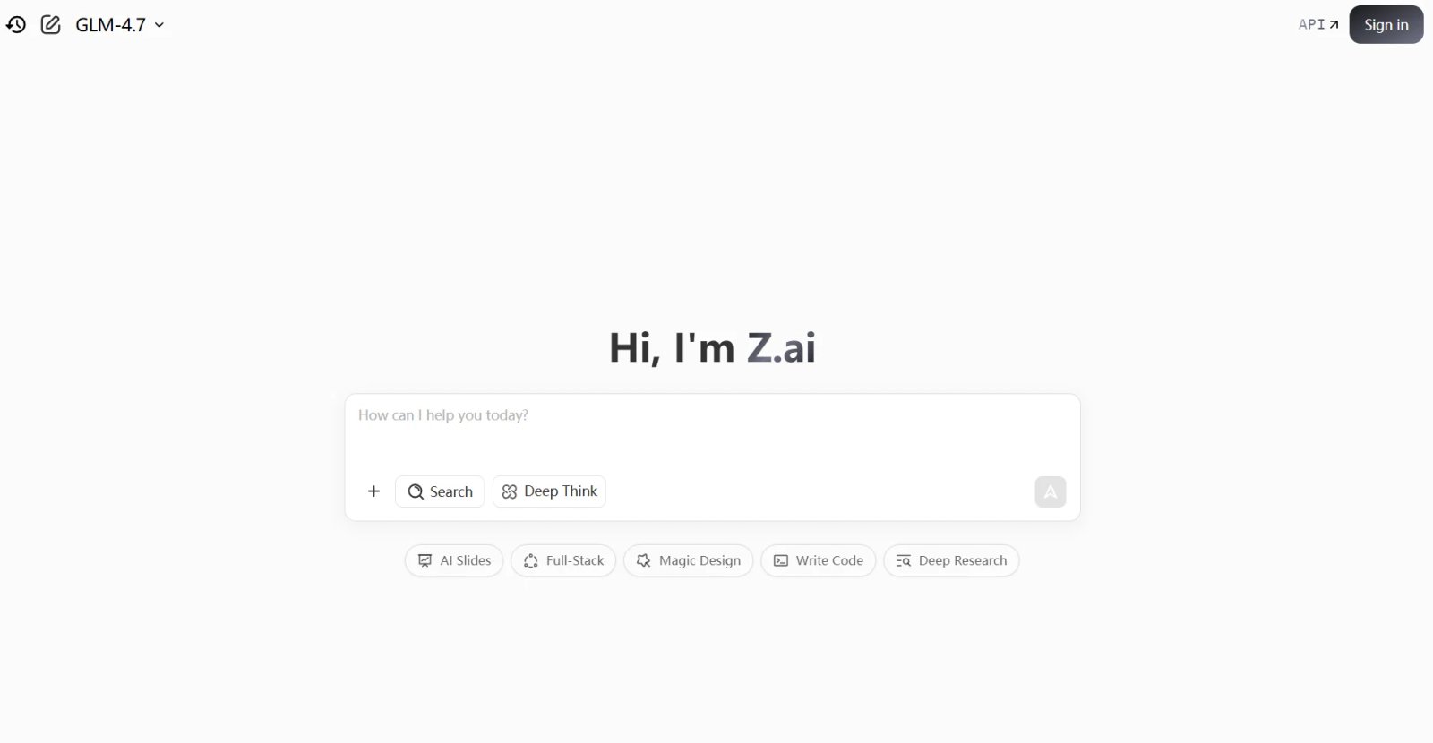 Z.ai
